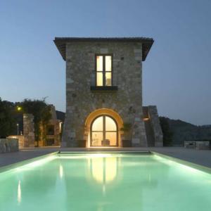 steel framed doors with arched head