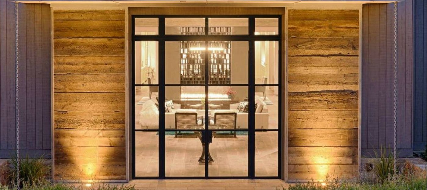 belgium doors with slim steel frame