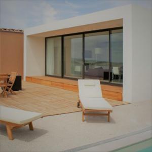 four pane sliding door in steel