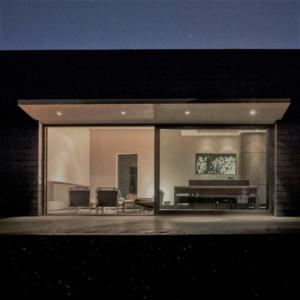 steel framed sliding patio door