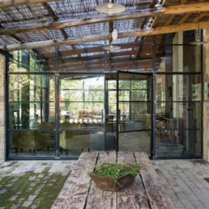 Steel Framed Glass Box