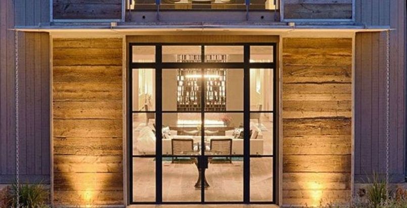 Steel door system