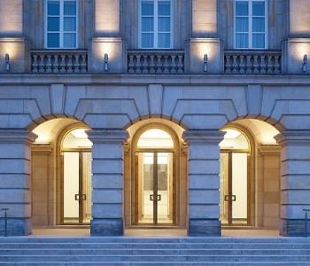 arches with still framed doors